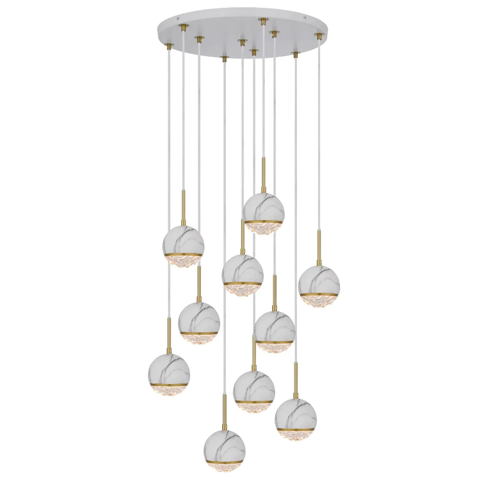 Telbix Oneta 10 Lights Pendant