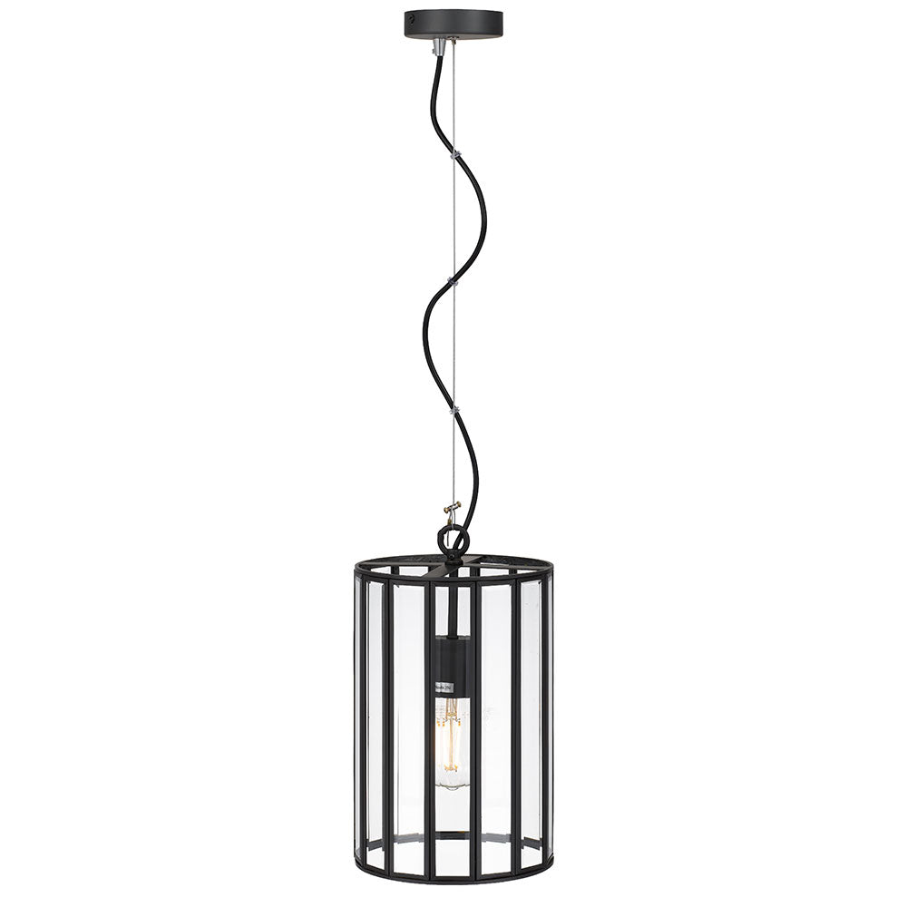 Telbix Pratt Pendant Black