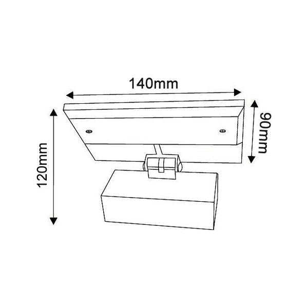 CLA CITY RIOG2 LED Interior Surface Mounted Wall Light