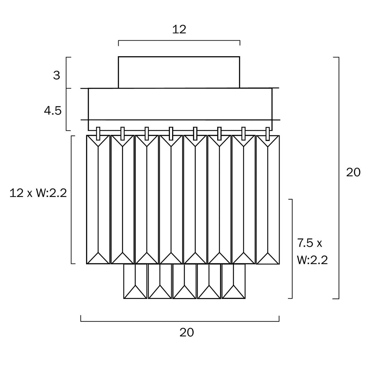 Telbix Serene Batten Fix