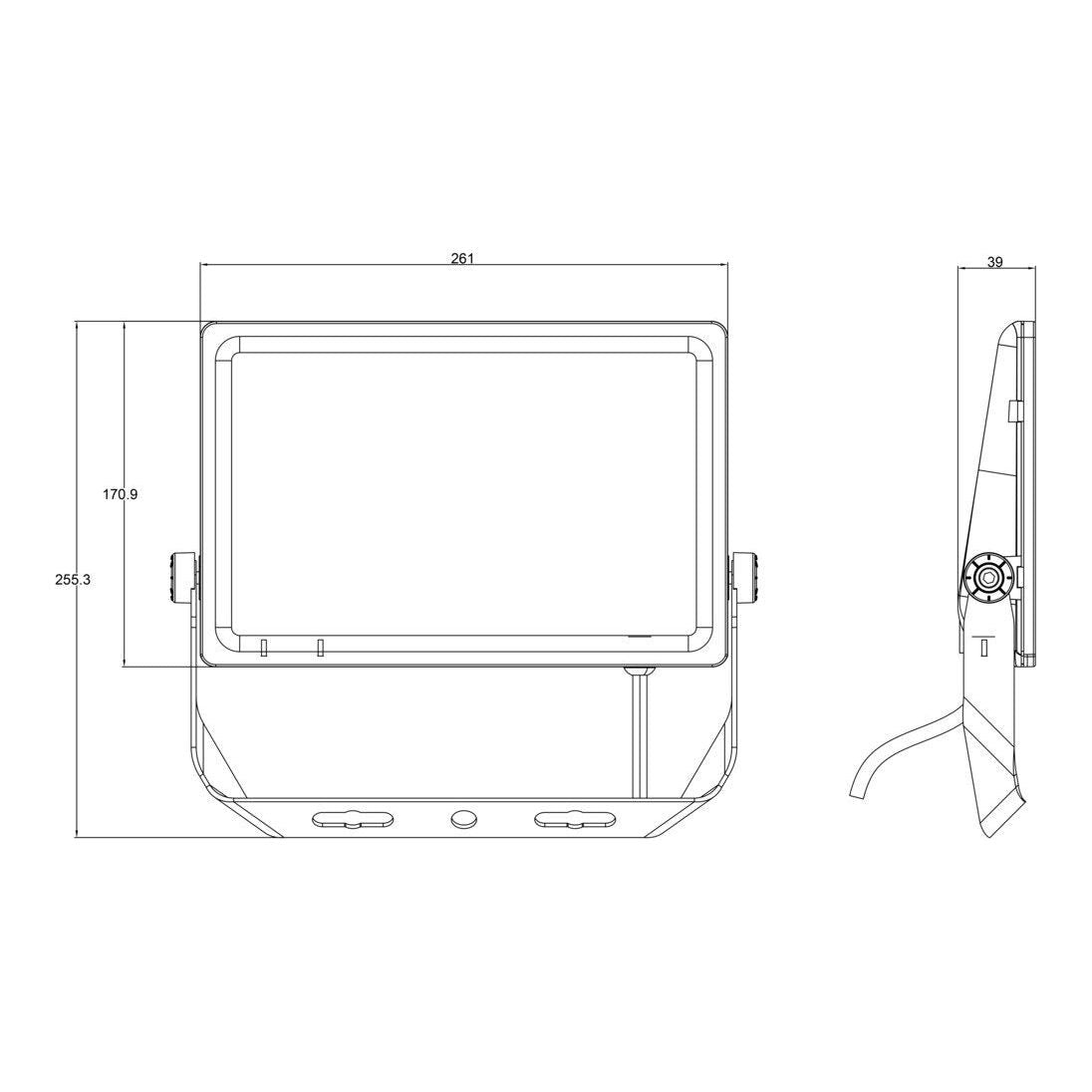 SAL STARPAD II SE7071TC IP65 LED Floodlight Tri-colour