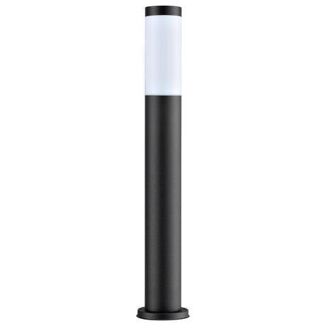 CLA TORRE Exterior E27 Surface Mounted Bollard Lights Black IP44