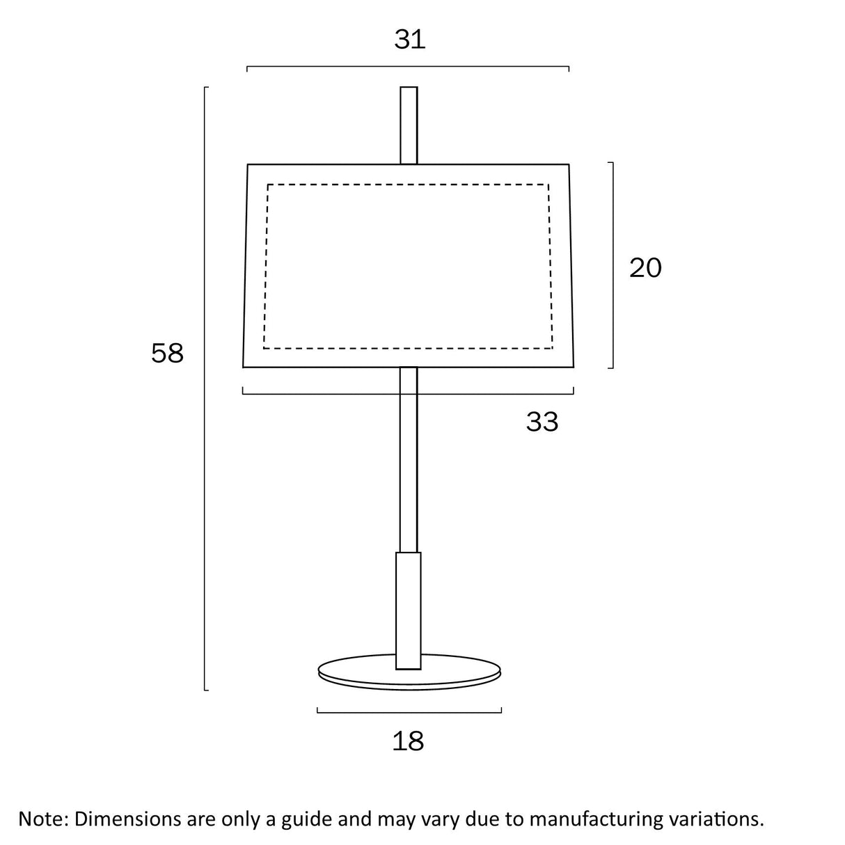 Telbix Vale Table Lamp