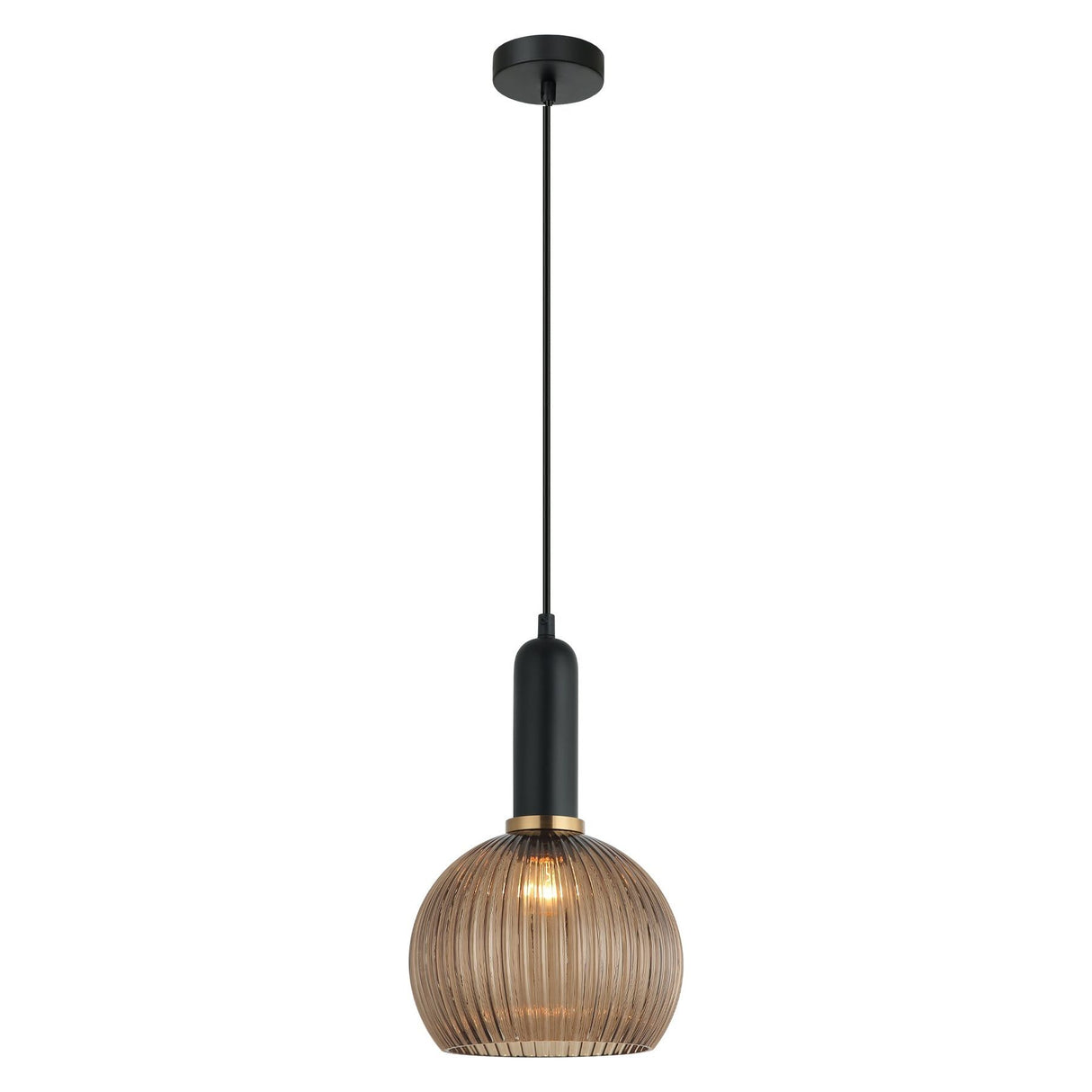 CLA Vintaj Interior Wine Glass Ribbed Glass Pendant Lights