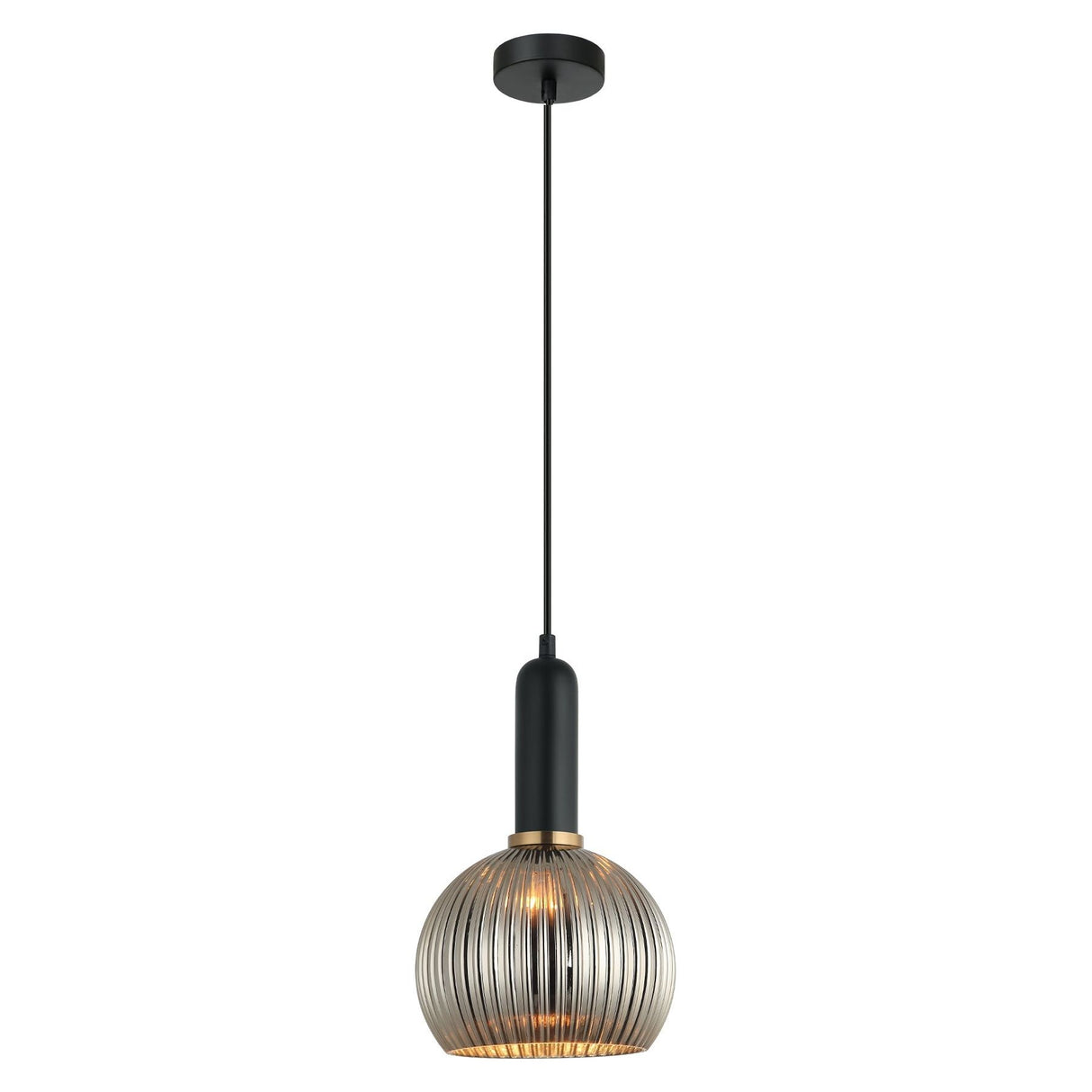 CLA Vintaj Interior Wine Glass Ribbed Glass Pendant Lights