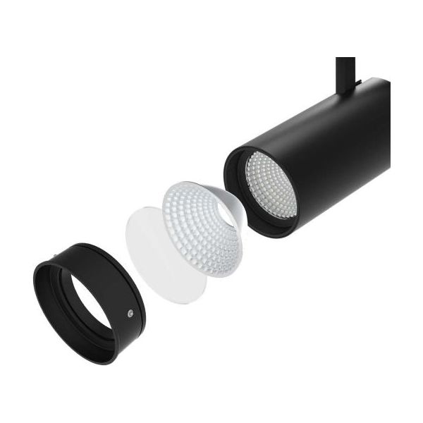 CLA ZONE 4 Wire 3 Circuit LED Tri-CCT Dimmable Track Head Fittings