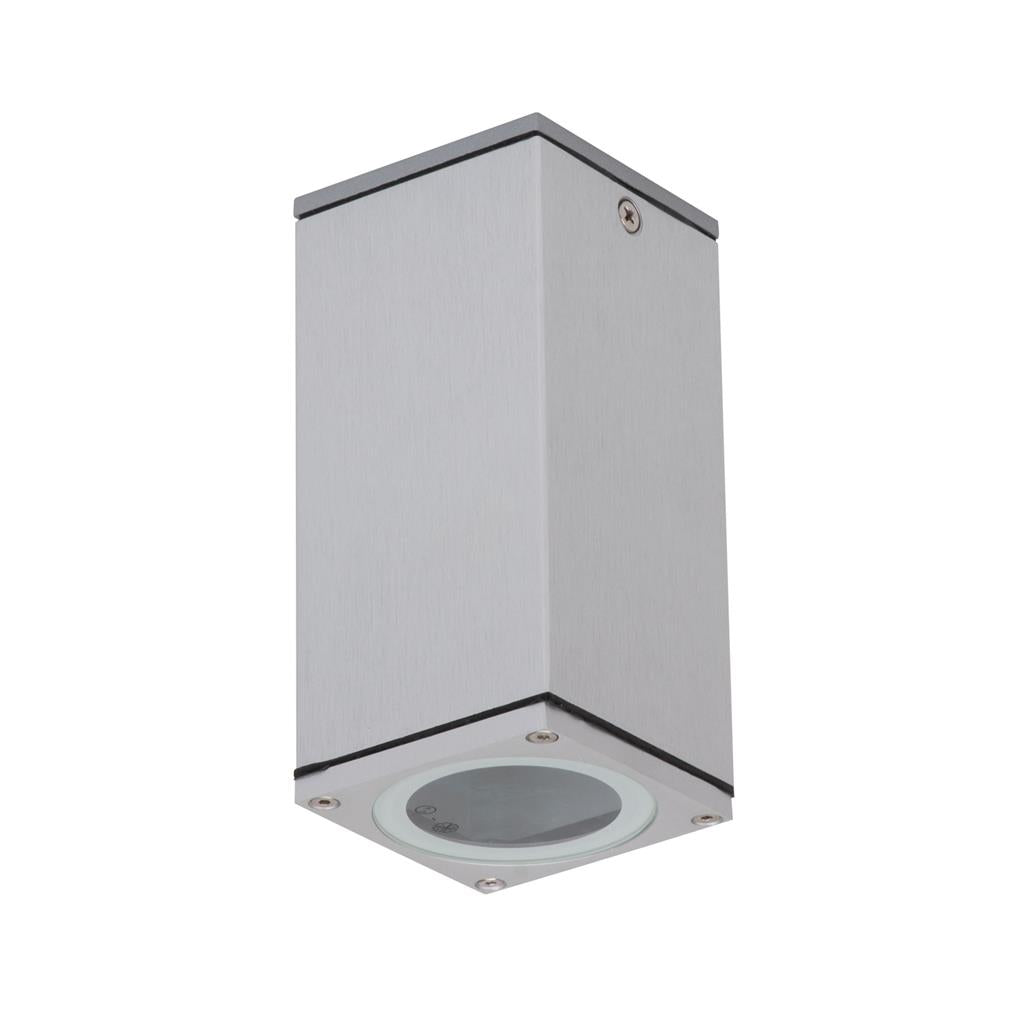 Domus ALPHA-SM Surface Mount Exterior Downlight GU10 LED 6W 240V IP65 Anodised Aluminium