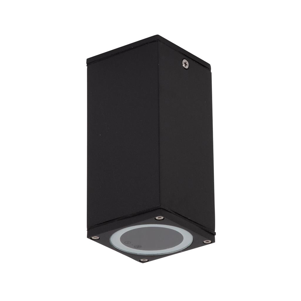 Domus ALPHA-SM Surface Mount Exterior Downlight GU10 LED 6W 240V IP65 Textured Black