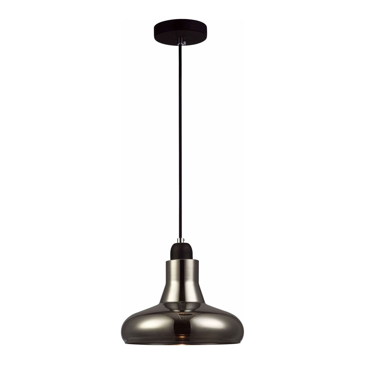 CLA Barrosa Black Smoke Glass Pendant Lights
