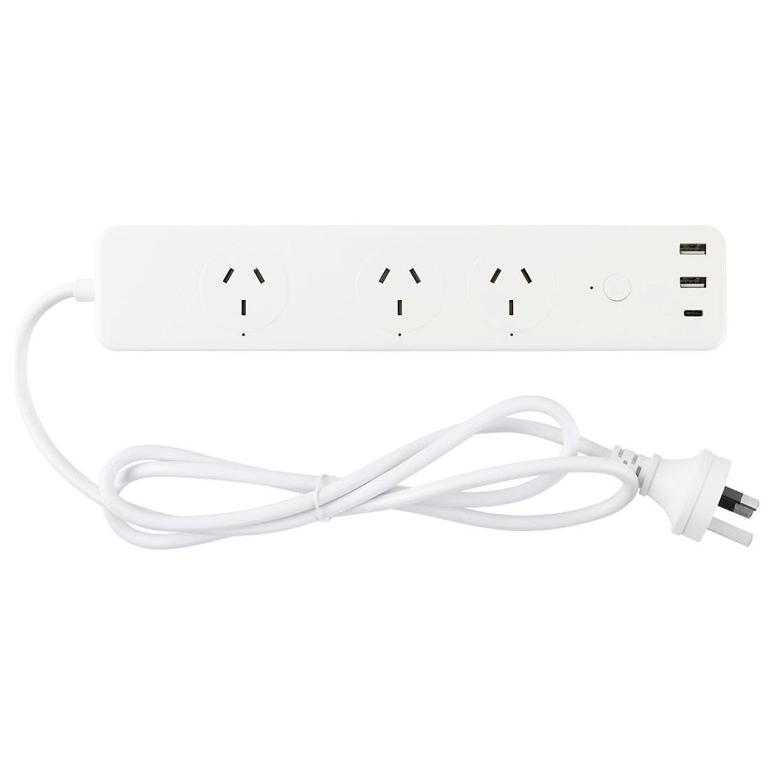 Brillant CANNES Smart WiFi Powerboard with USB-A and USB-C Chargers