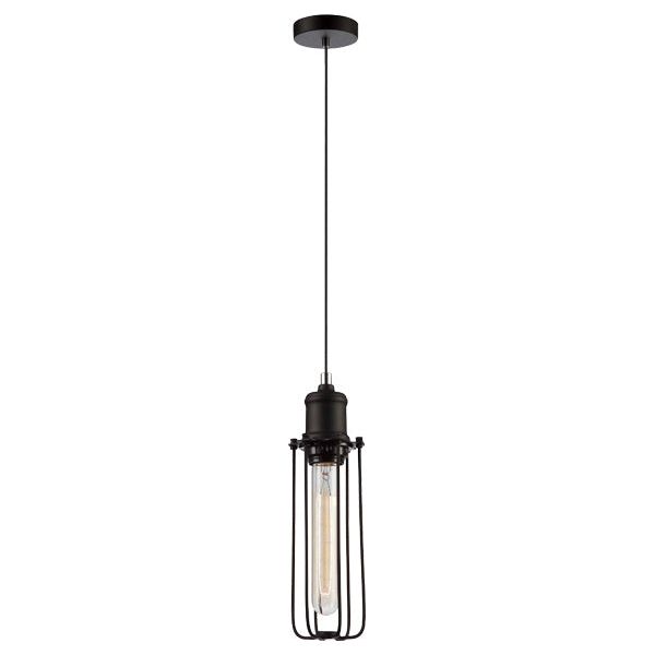 CLA Blackband Black Iron Cage Pendant Lights