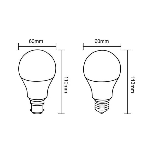 CLA Led GLS Bug Globes
