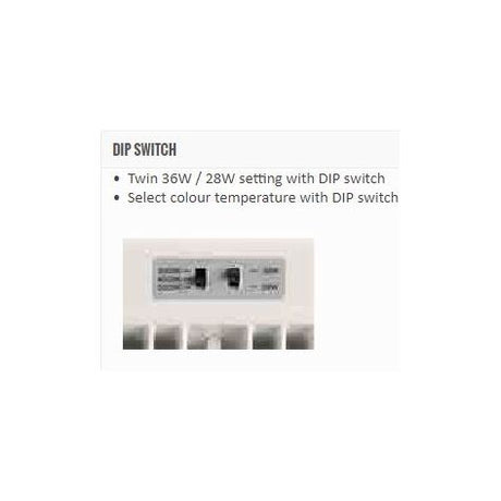 SAL ALBANY S9514TC 28/36W Shop Light