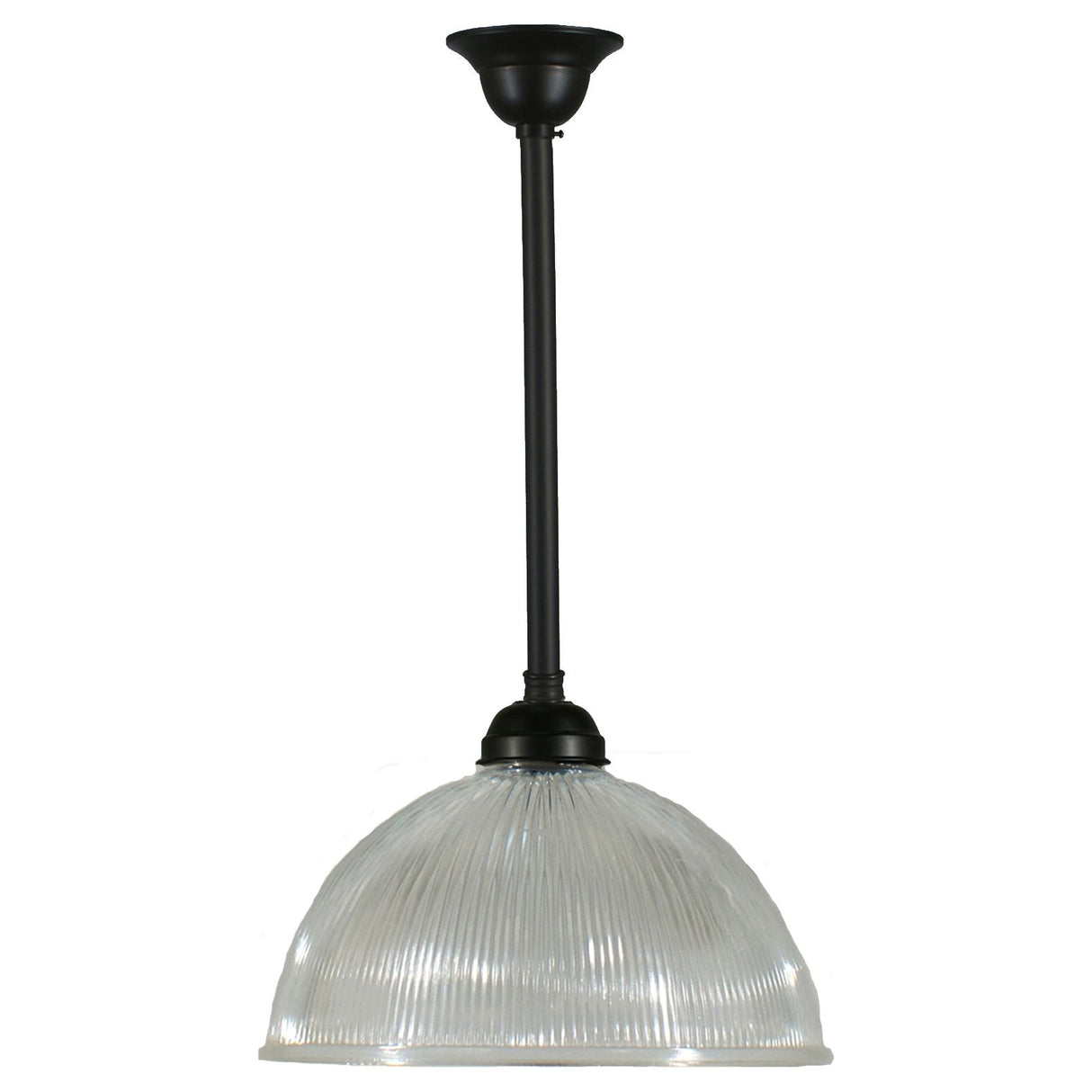 Lighting Inspiration Claredon 12" Clr W/Aston R/S 3/4"X1/2M Patina Black