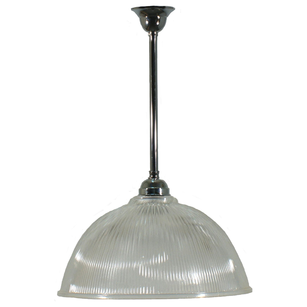 Lighting Inspiration Claredon 15" Clr W/Aston R/S 3/4"X1/2Mt Chrome