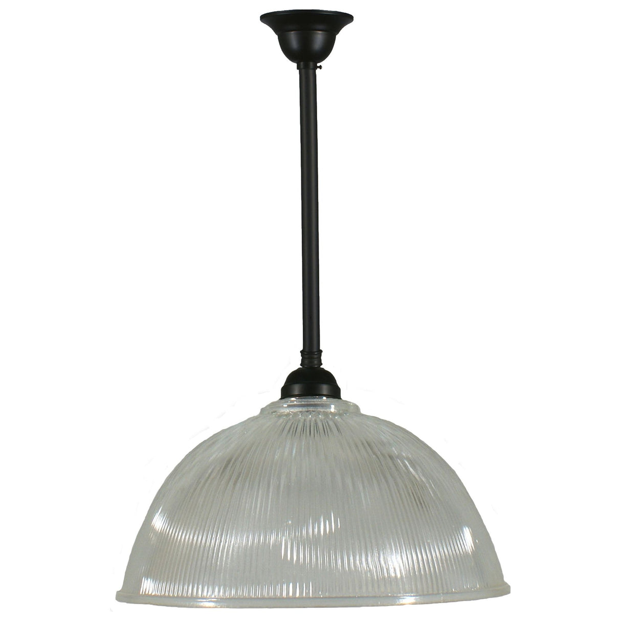 Lighting Inspiration Claredon 15" Clr W/Aston R/S 3/4"X1/2 Mt Patina Black