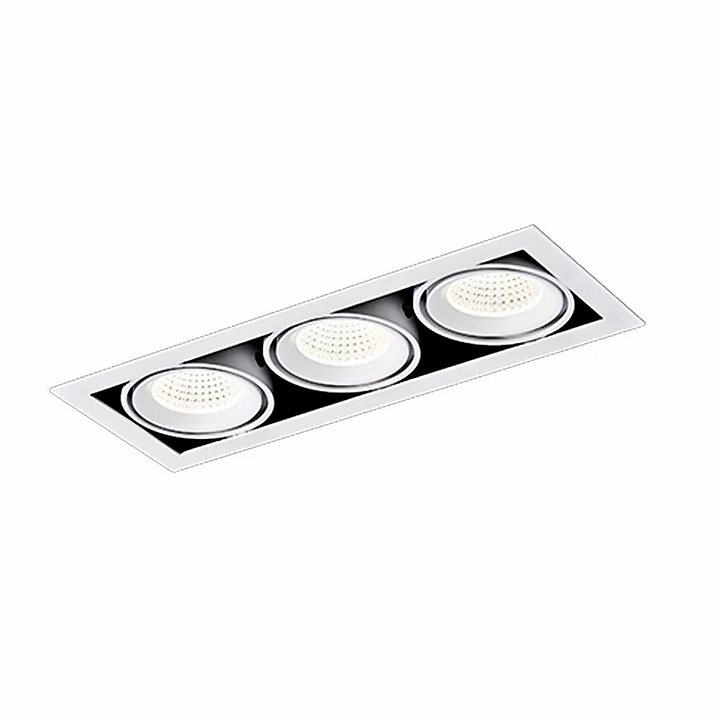 3A Lighting 3X10W SQ Adjustable Downlight LUX-DD2810M-C30W