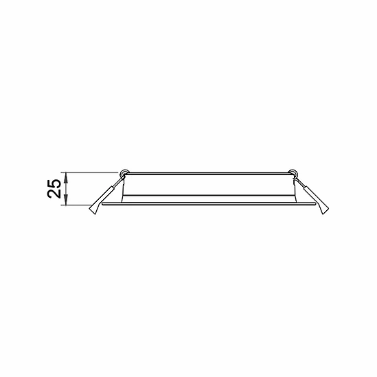 3A 20W High Efficiency Downlight DL2009/20W/TC