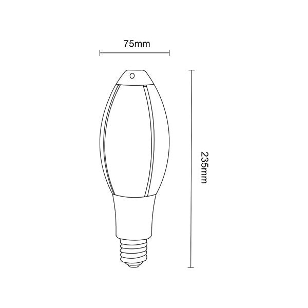 CLA Ellip Led Elliptical 25W/45W Globes