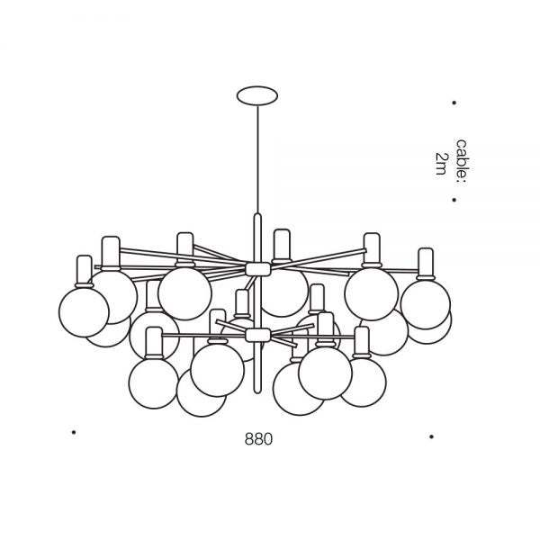Telbix Escoda Pendant