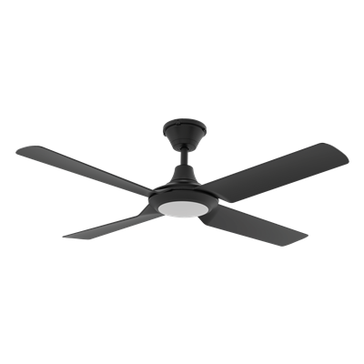 Domus FRESCO 4 BLADE 52" DC IP66 CEILING FAN & LED LIGHT