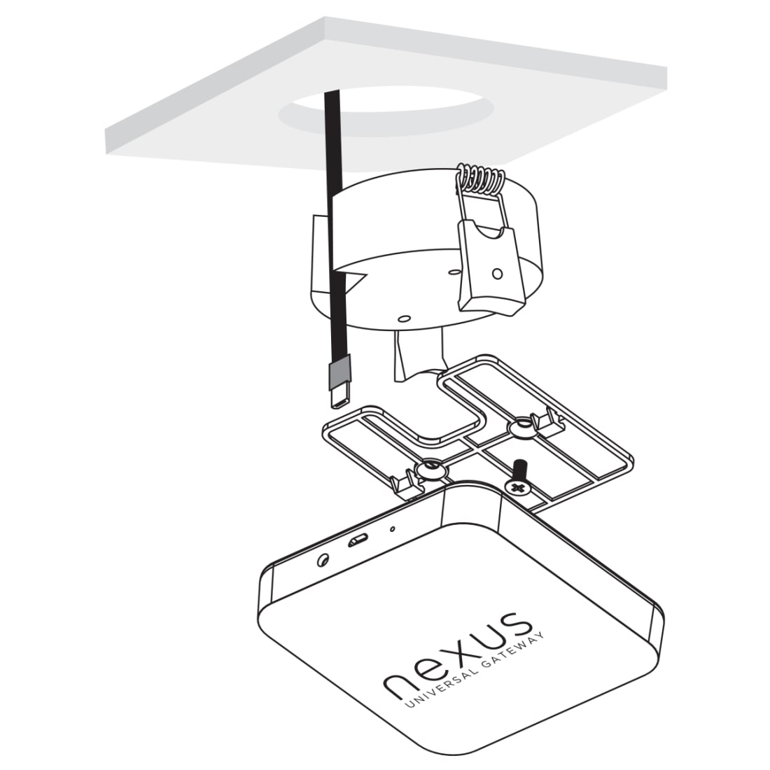 Brillant NEXUS Ceiling Mount Bracket