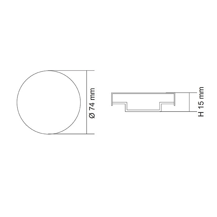 SAL 5w LED GX53 Base Globe