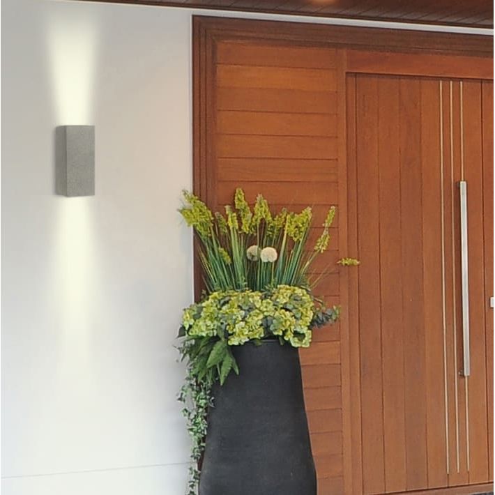 Brilliant CATANIA Terrazzo Up Down Wall Light