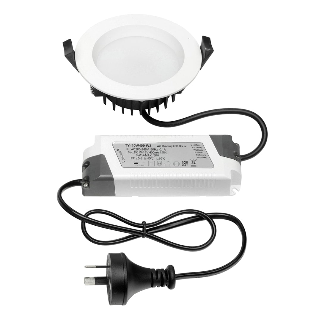 Brillant PRISM Smart WiFi LED RGB + CCT Downlight