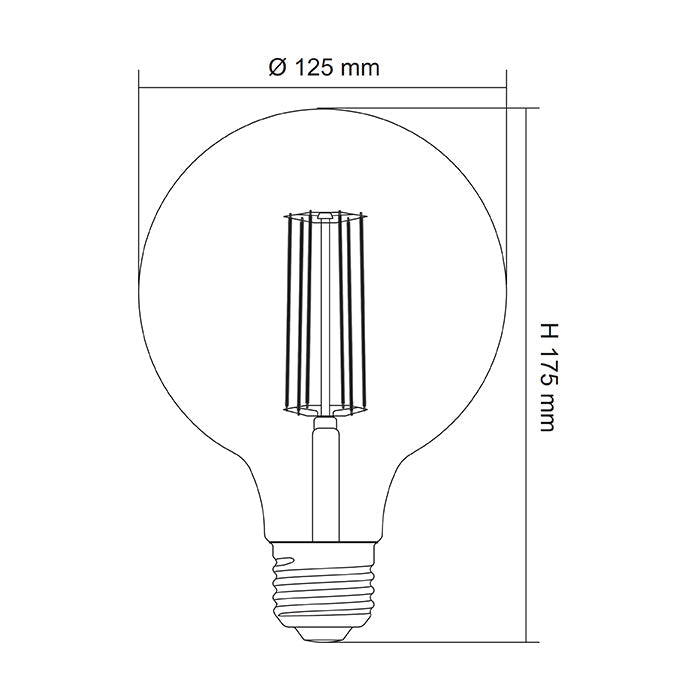 SAL LED DECO LAMP G125