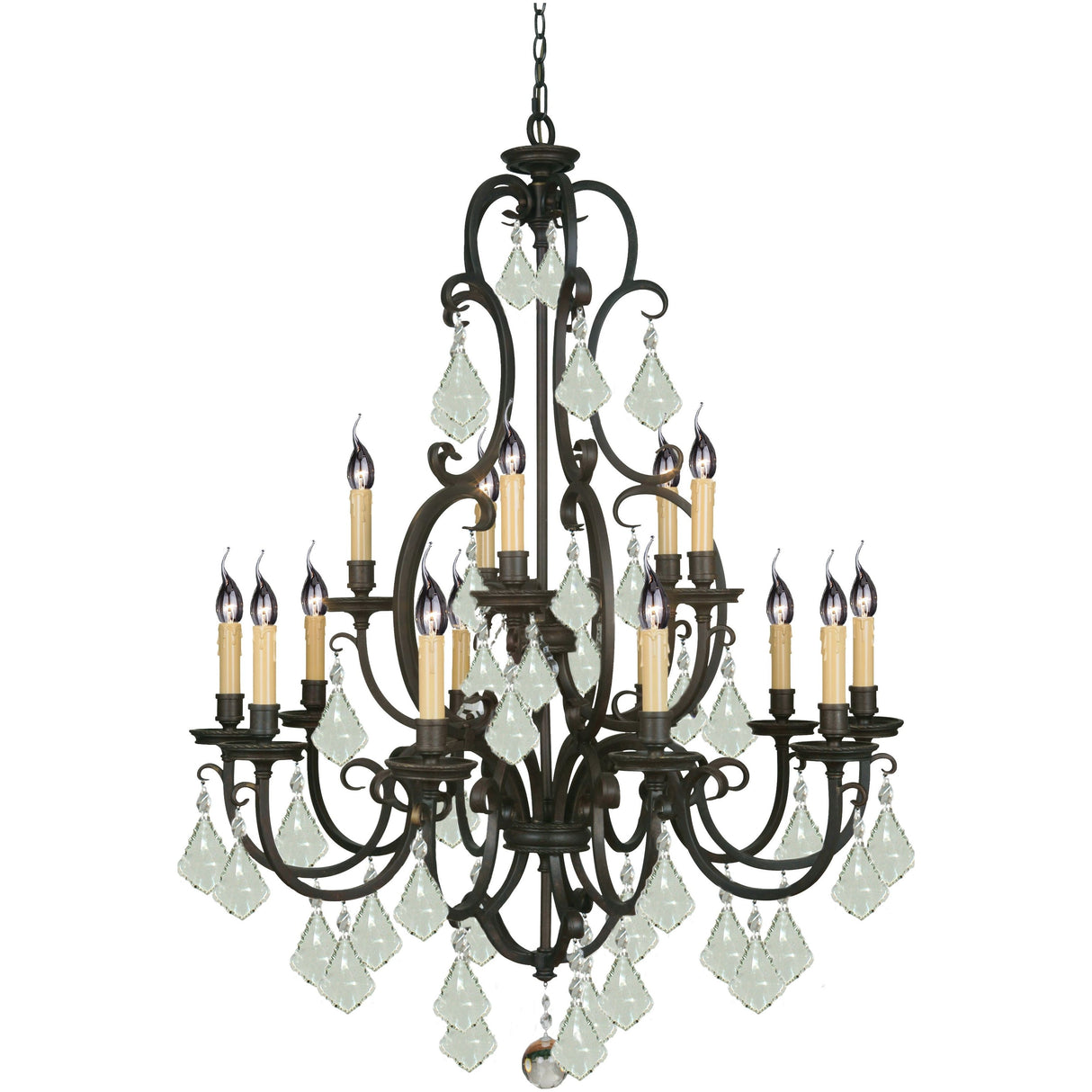 Lighting Inspiration Louis 15Th 15Lt Pendant Bronze