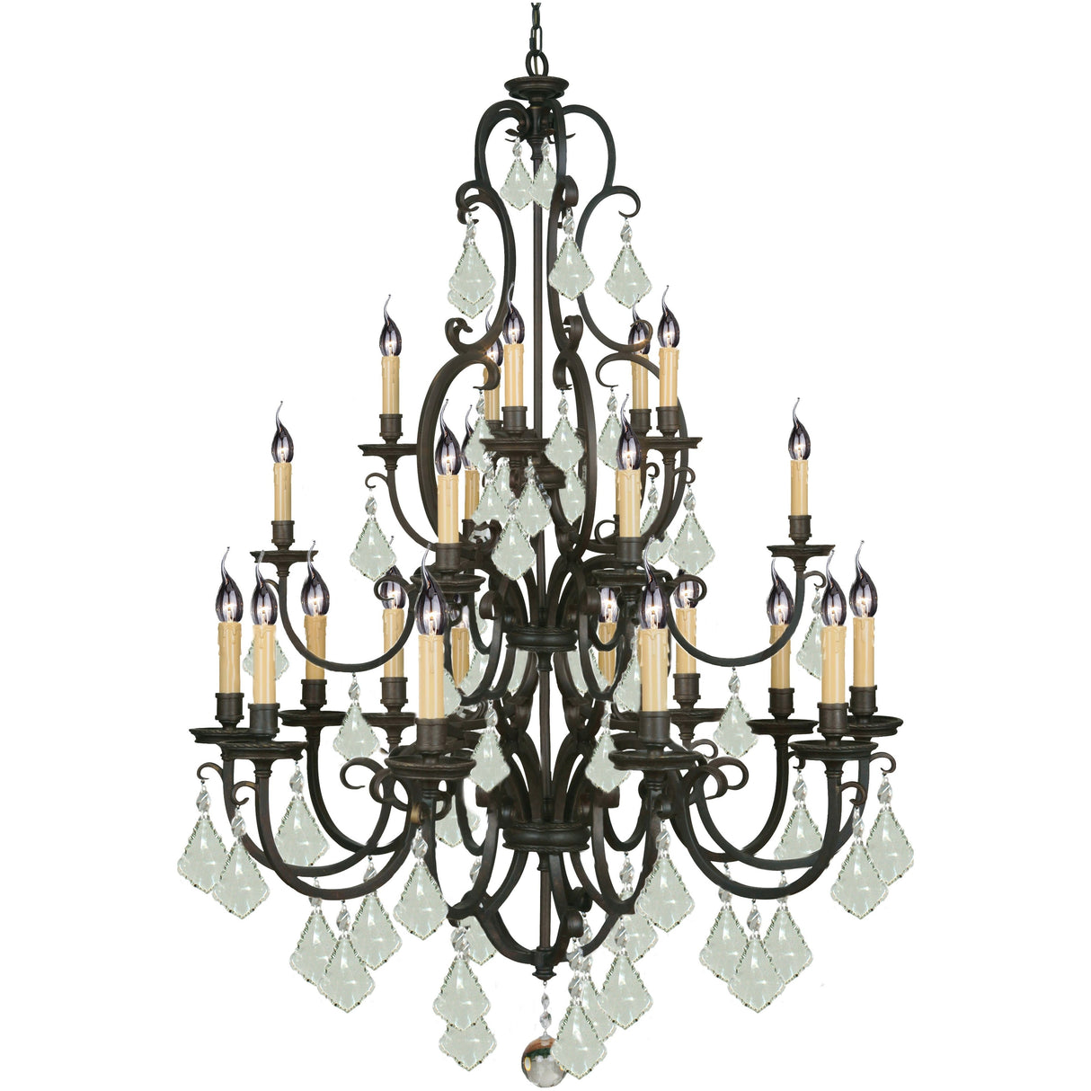 Lighting Inspiration Louis 15Th 24Lt Pendant Bronze