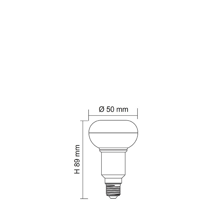 SAL LED GLOBE R LAMP LR50 7W