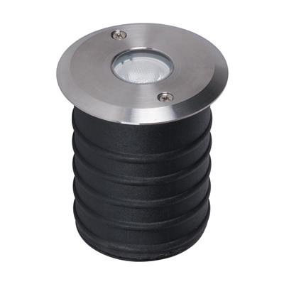 Domus MAGNETO -3 3W LED Magnetic Induction Inground Light 24V 60 Degree Beam Angle Stainless Steel