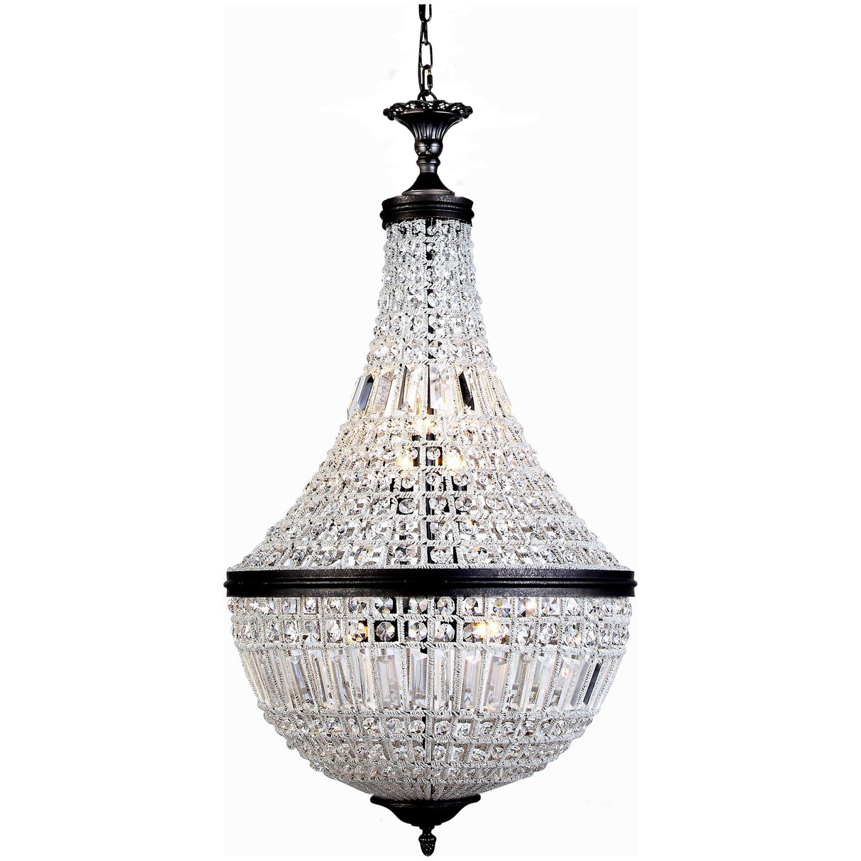 Lighting Inspiration Marseilles Basket Large 8Lt Bronze