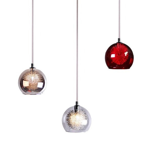 METEOR Light Clear Glass Pendant by VM Lighting