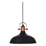 CLA NARVIK Dome with Copper Highlight Pendant Lights
