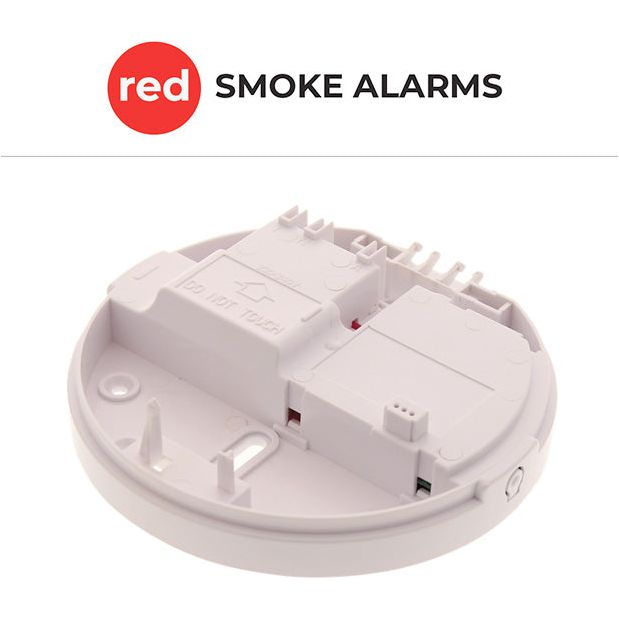 Red 240v Isolator Base for 240v alarms