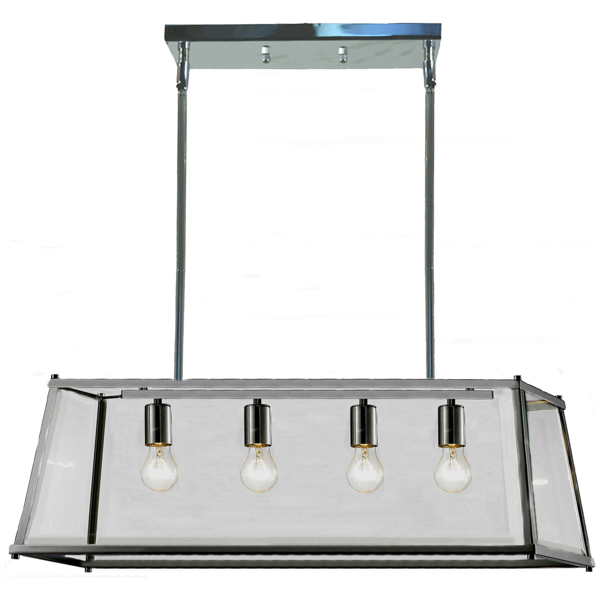 Lighting Inspiration Oregon Bench 4Lt Chrome