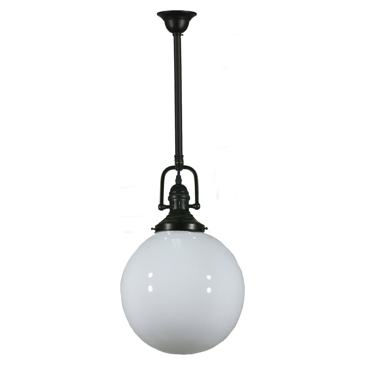 Lighting Inspiration Paramount  R/S 3/4"  W/Sph 10" O/Glos Bronze