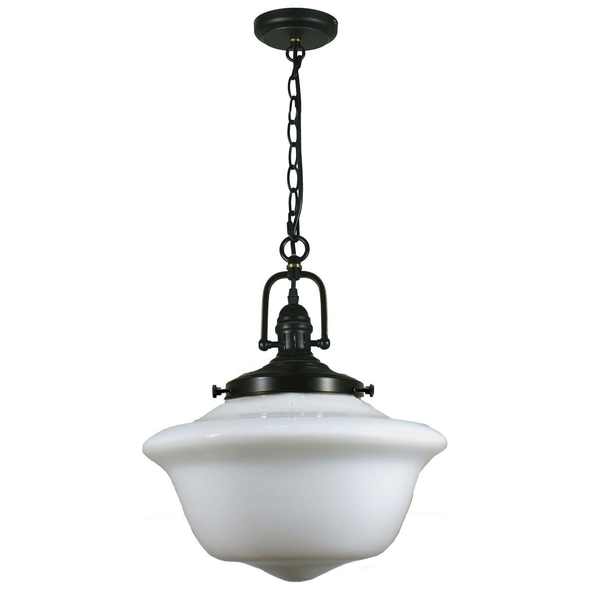 Lighting Inspiration Paramount 1Lt Pnd W/Vic S/House 16" Bronze