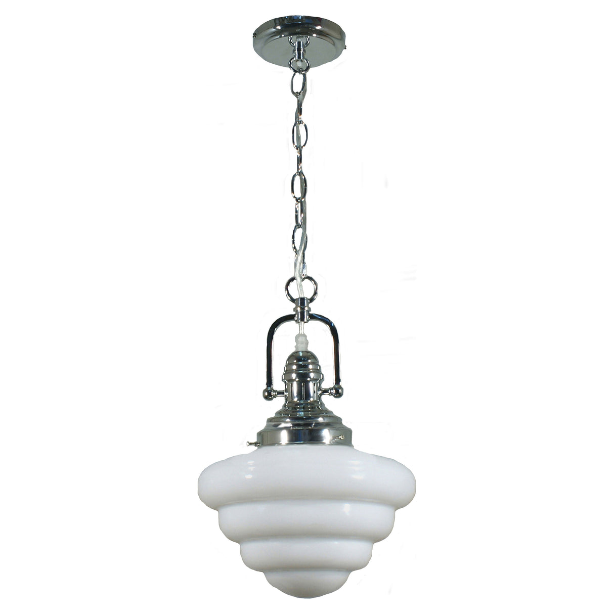 Lighting Inspiration Paramount 1Lt Pnd W/Beehive 10" Gls Chrome