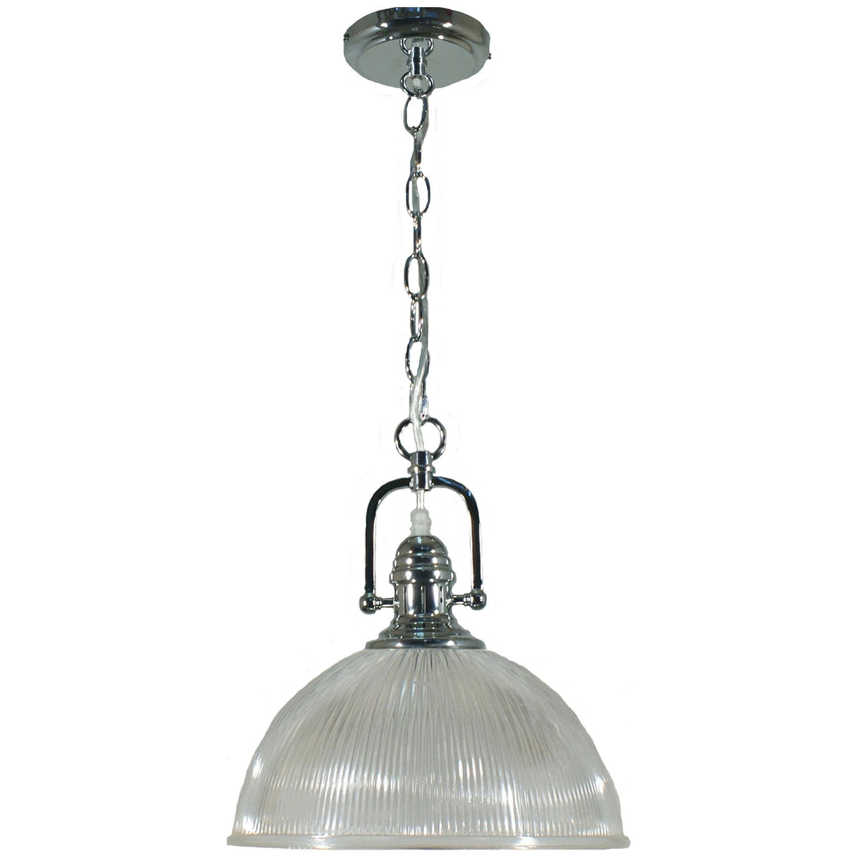 Lighting Inspiration Paramount 1Lt Pnd W/Claredon 12" Cl Chrome