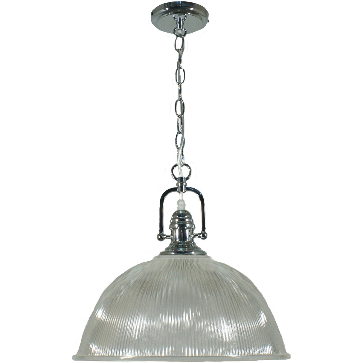 Lighting Inspiration Paramount 1Lt Pnd W/Claredon 15" Clr Chrome