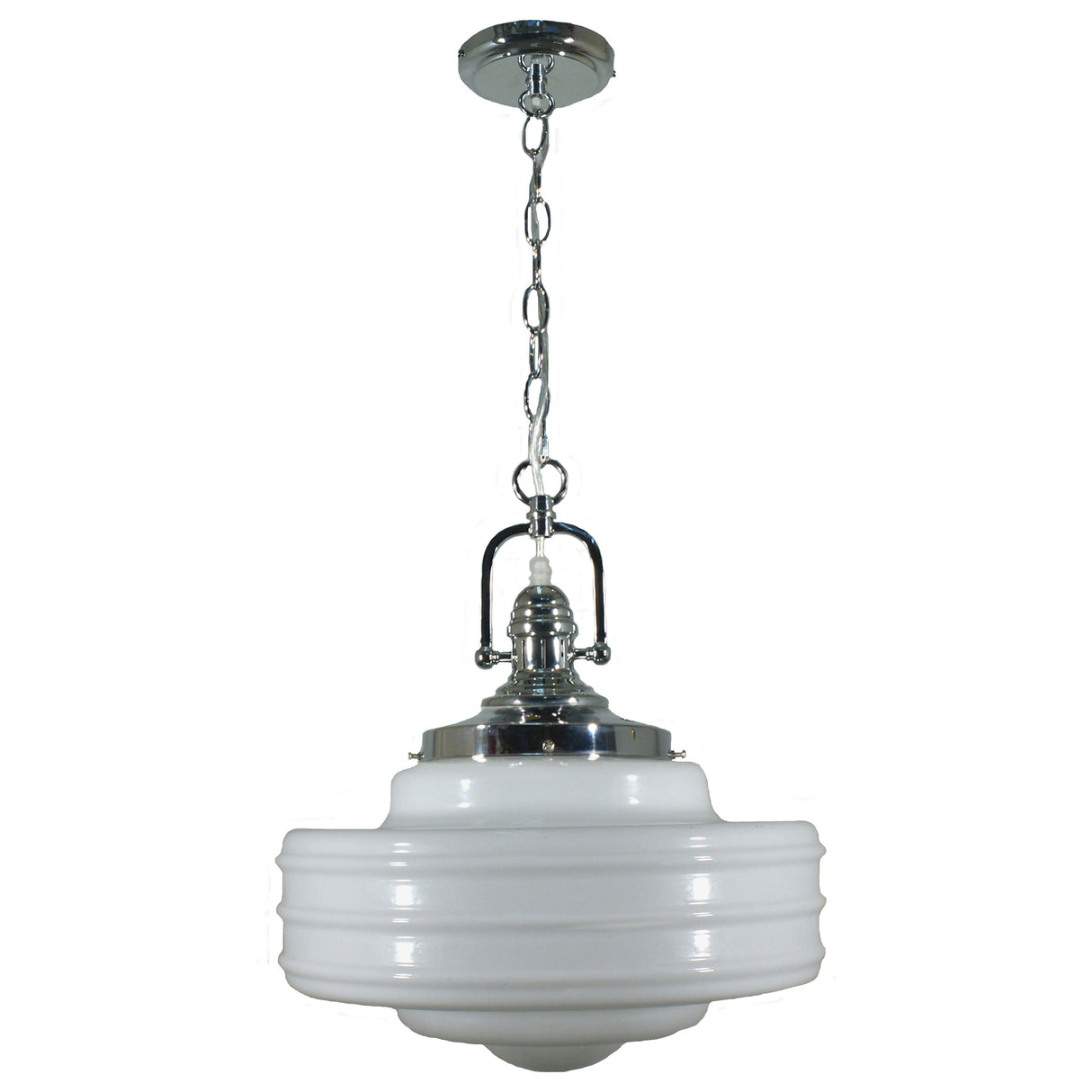 Lighting Inspiration Paramount 1Lt Pnd W/Detroit Gls Chrome