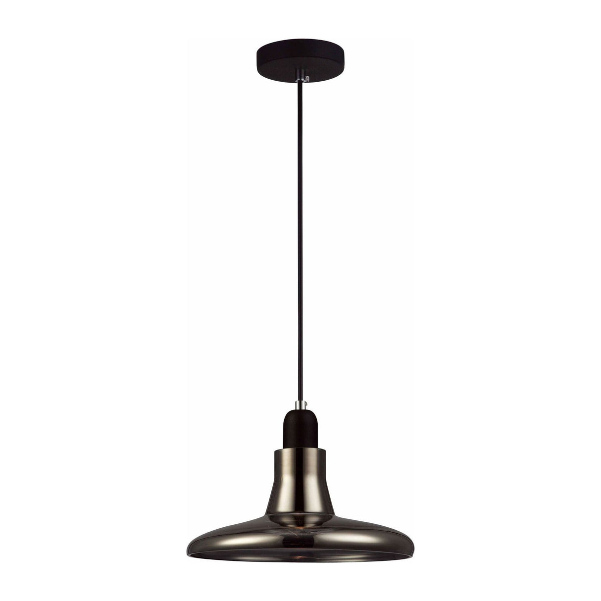 CLA RIVERINA Black smoke glass pendant lights