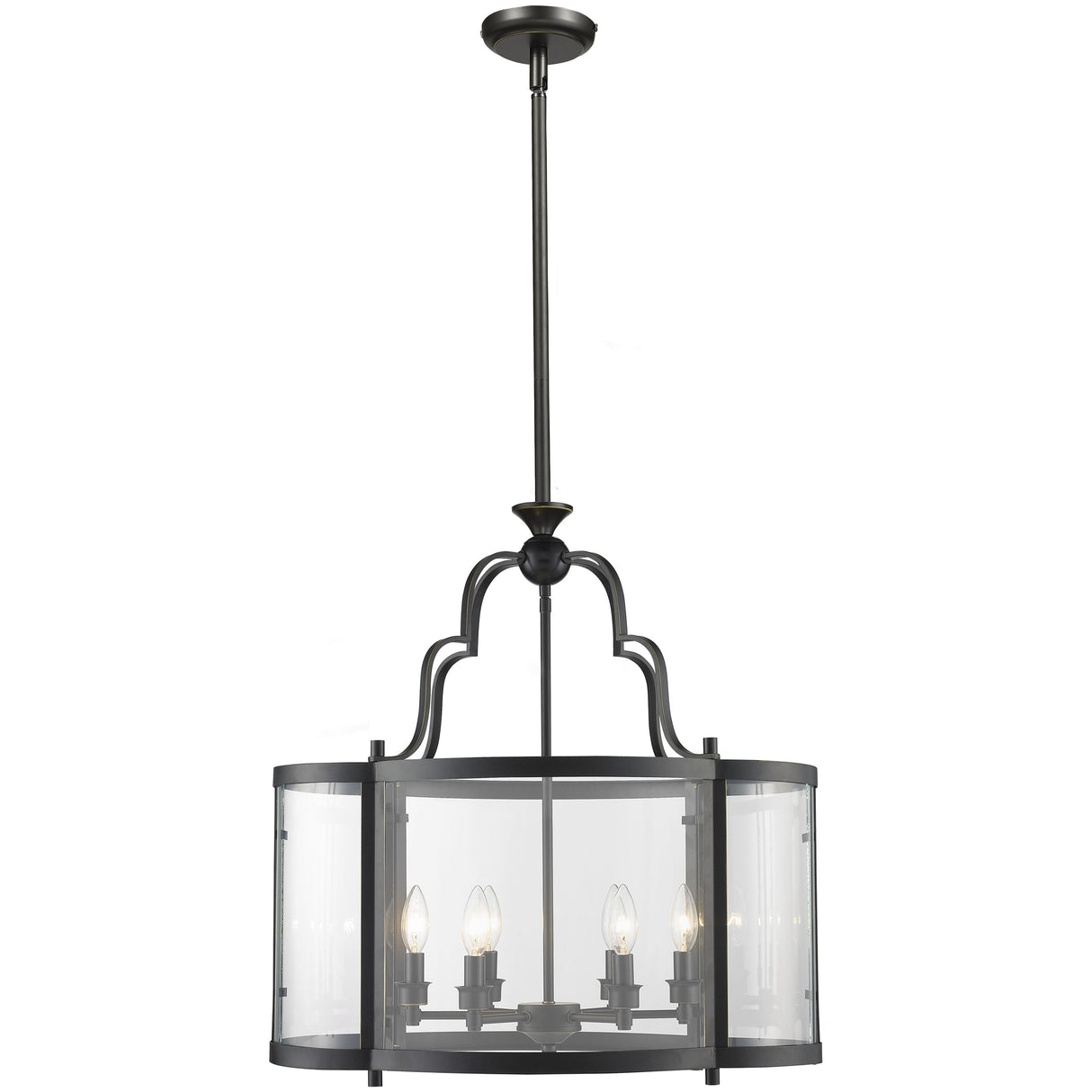 Lighting Inspiration Rutherford Large 6Lt Pendant Bronze