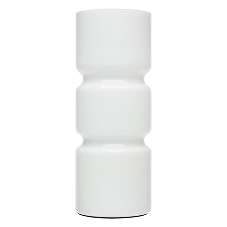 Brilliant PIP Glass Stepped Table Lamp