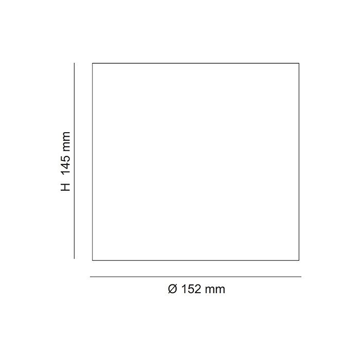 SAL Ecostar S9048SM 12W Surface Mount LED downlight