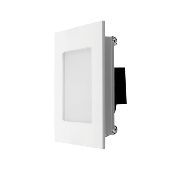 SAL Broom S9311 3W LED Recessed Square Wall Light
